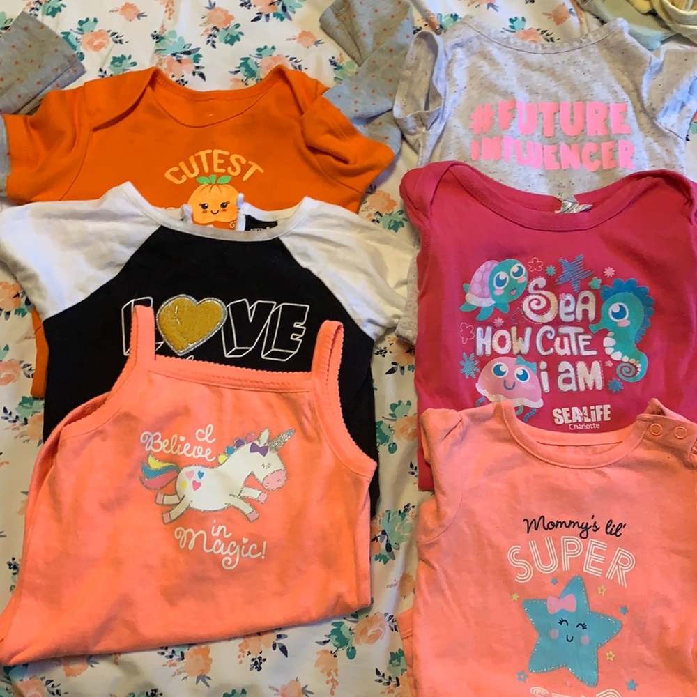 6 onesies